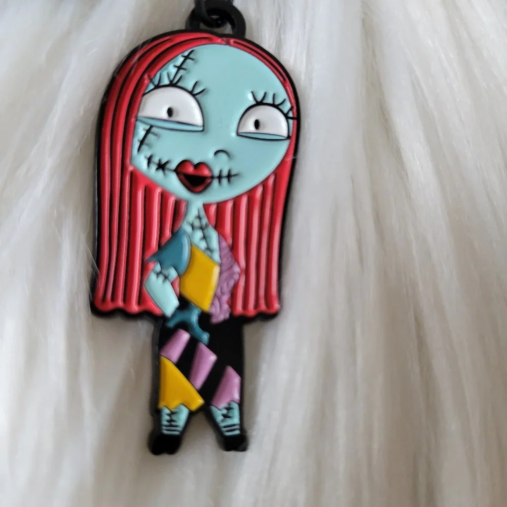 Nightmare Before Christmas Jack & Sally Keychain